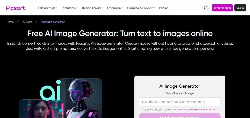 Picsart AI Image Generator Review