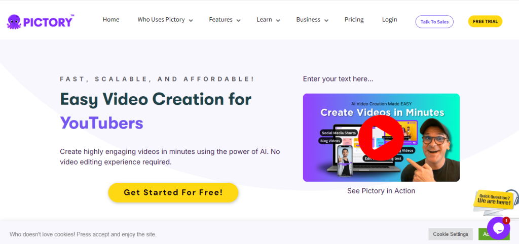 Pictory - Best AI Video Generator - Review by PictureTranslate.com